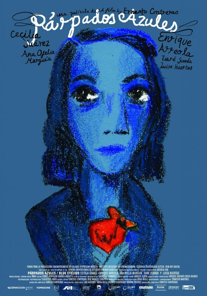 Poster película Parpados azules