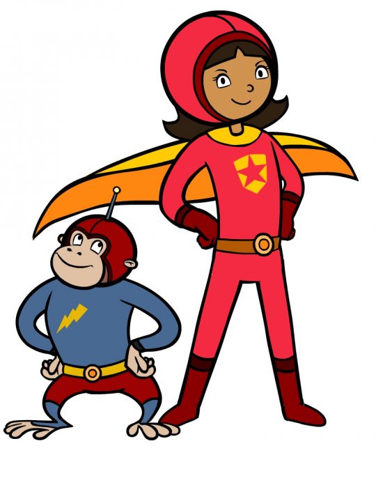 Chica Supersabia 1 Wordgirl