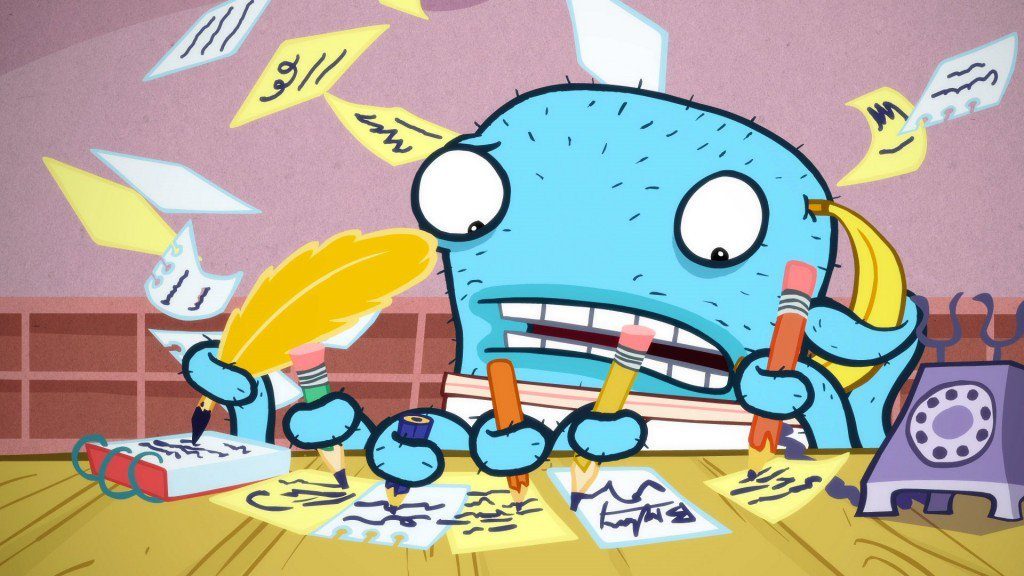 Personajes de la serie Animales en calzones 7 octo