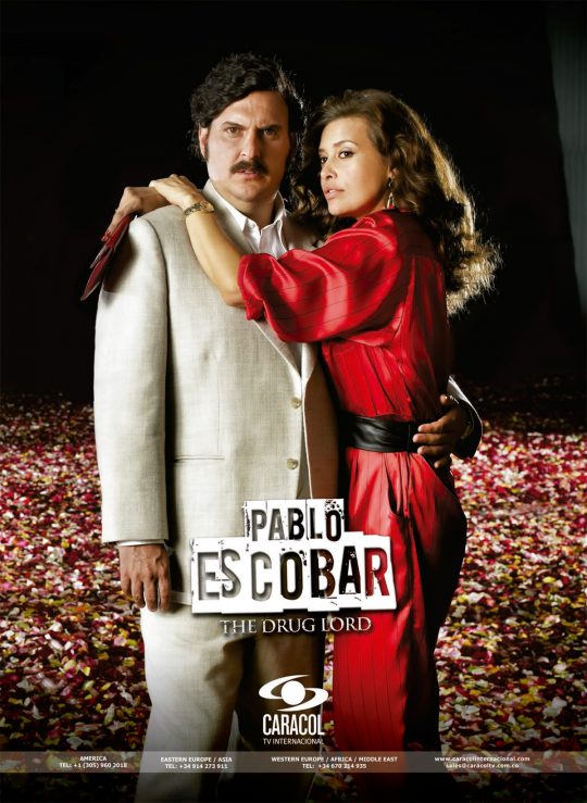 Poster serie Pablo Escobar, el patrón del mal