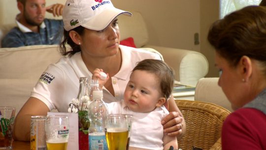 Lorena Ochoa and baby