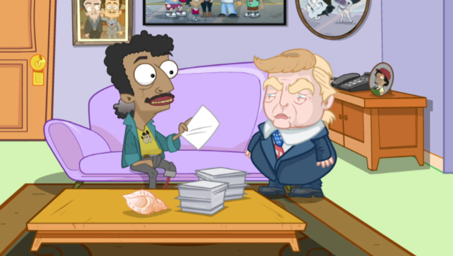 MTV convierte a Donald Trump en caricatura en "La Familia del Barrio" 4 la familia del barrio el magnate tv