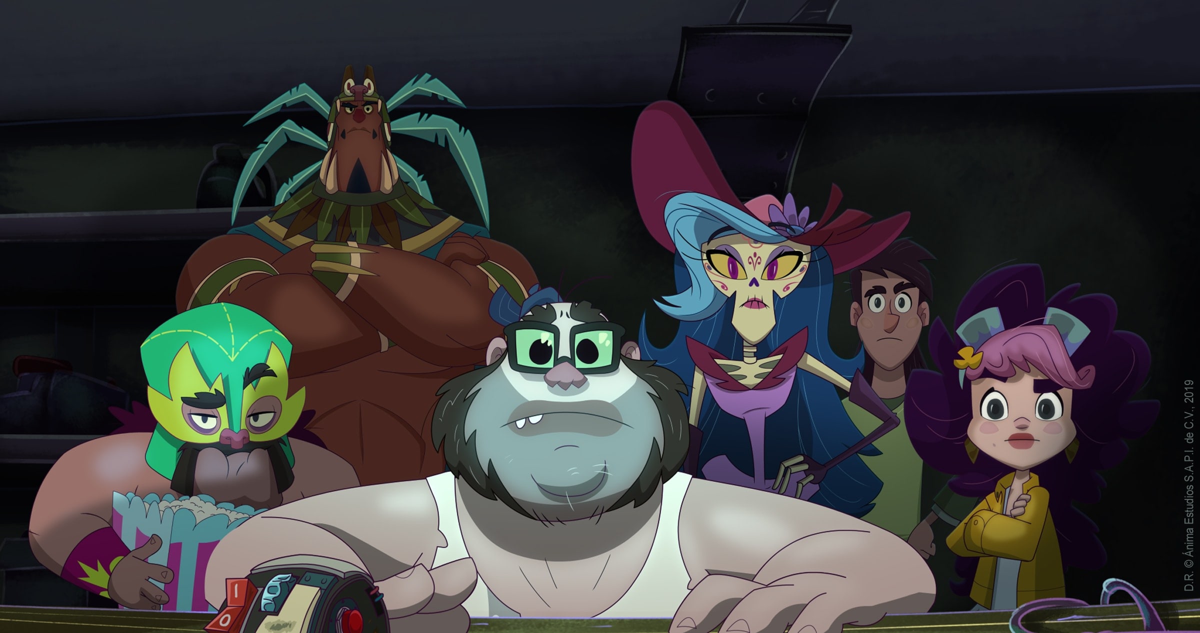 la liga de los 5 pelicula 21 min