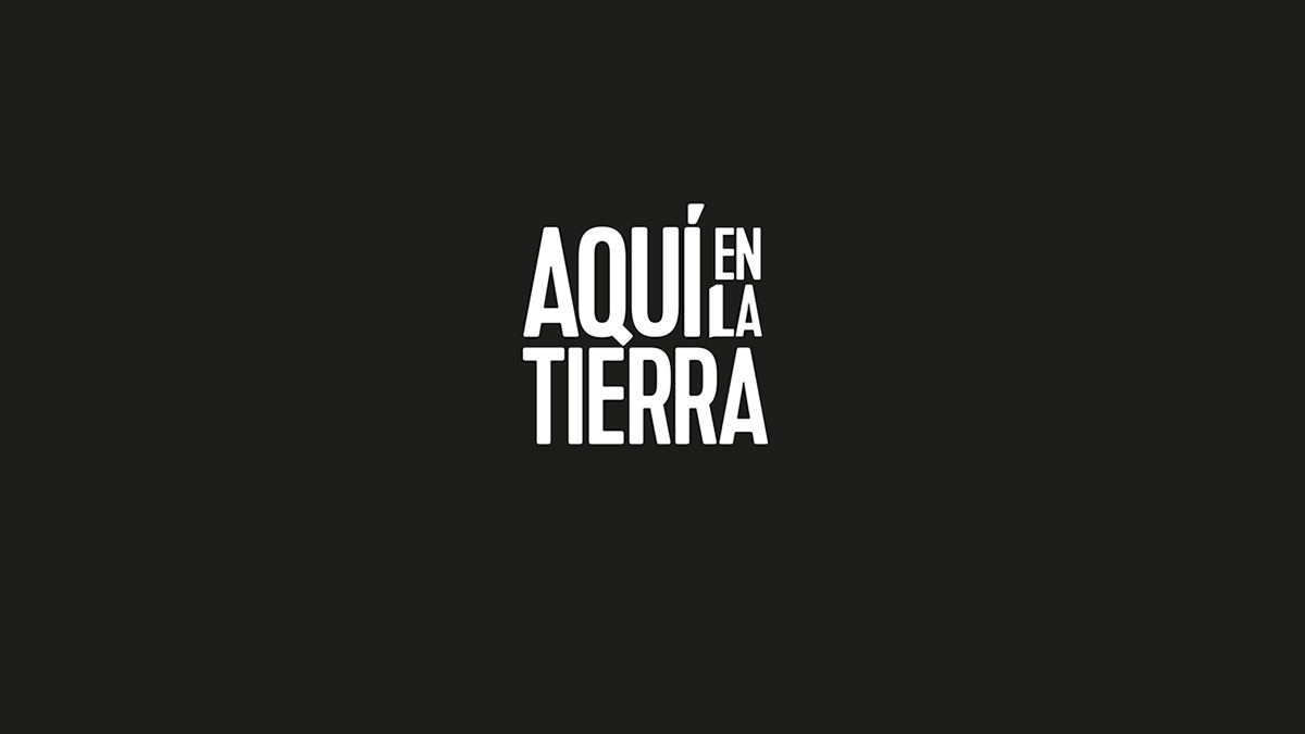 logo serie aqui en la tierra