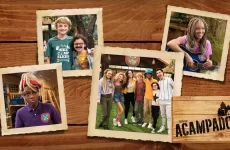 poster serie acampados