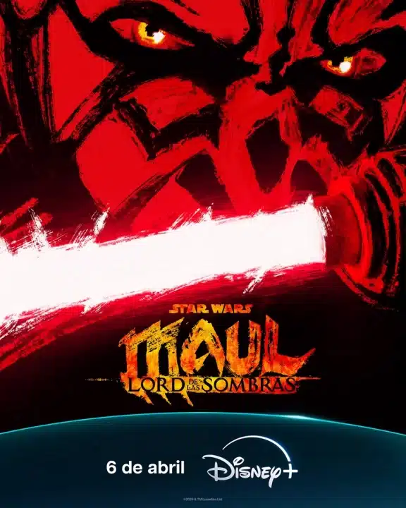 Star Wars: Maul – Lord de las sombras: tráiler y póster 1 star wars maul - lord de las sombras poster